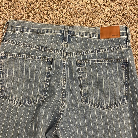 Madewell The Perfect Vintage Jean: Pinstripe Edition Sz 30 - Picture 9 of 15